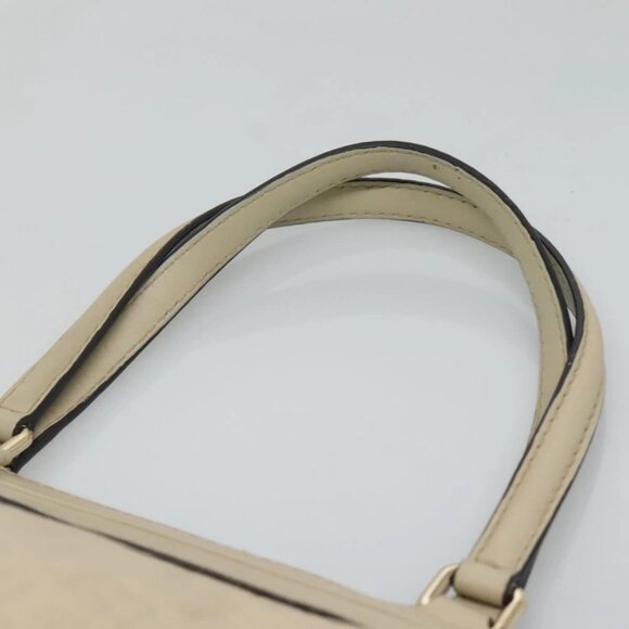 GUCCI GG Canvas Guccissima Pretty Tote Bag Leather Beige Gold - Picture 7 of 16
